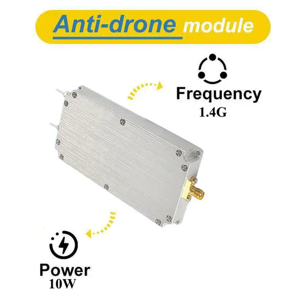 Factory 10W 1.4G RF Power Amplifier Module Signal UAV Defense Module Positioning Security Equipment