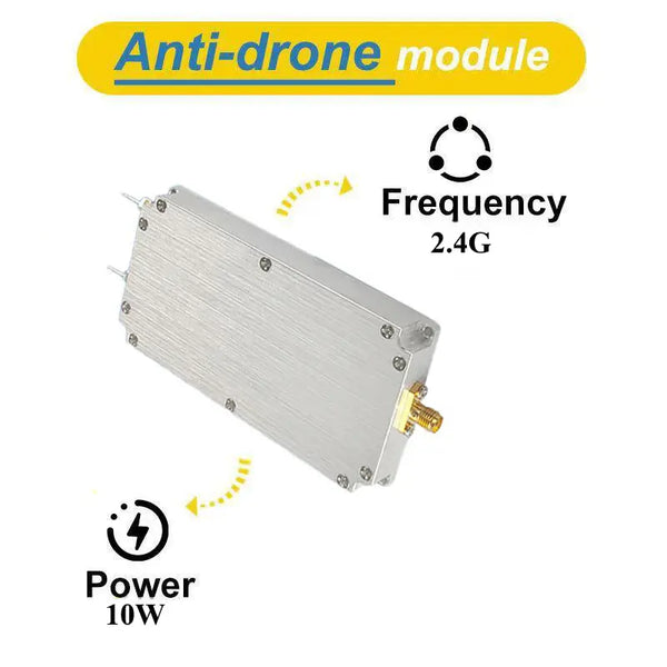 Factory 10W  2.4G Wireless RF Power Amplifier Module Anti Drone Jamming Module