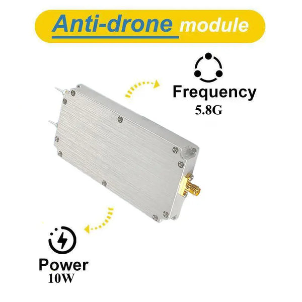 Factory 10W 5.8G Wideband 5725-5850MHz High Power Signal Amplifier UAV Drone Module