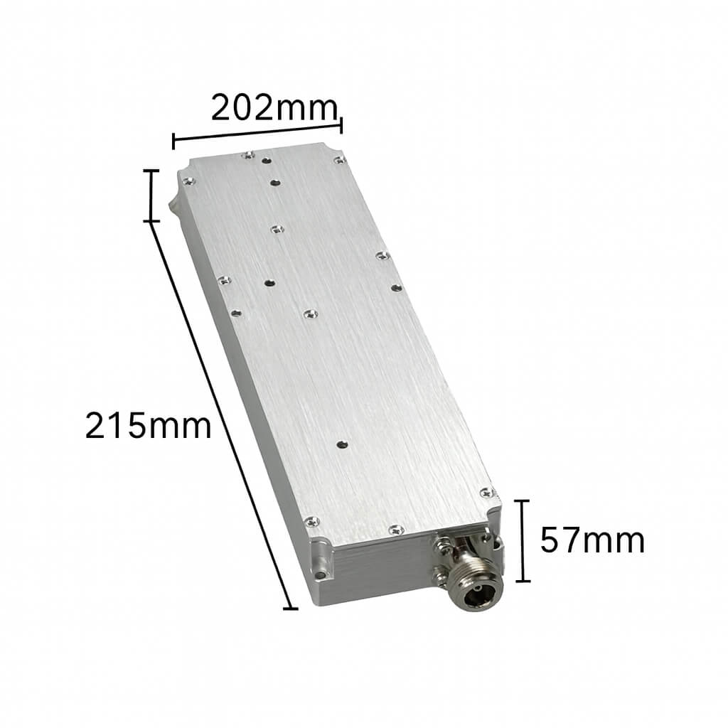 Customizable 200W 400-6200M LORA+VCO+GAN+Circulator Anti-Drone Module - DescBoost