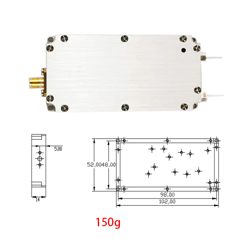 Drone Rf Module 20W 2.4G WideBand Anti Drone RF Module – DescBoost