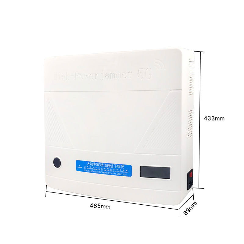 120W Full-band K-16 Omnidirectional Cell Phone Blocker 5G WIFI Blocker for School Exam - DescBoost