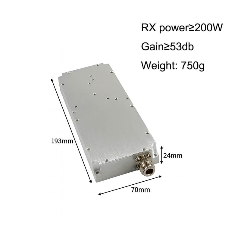 200W 0.4G 0.5G 0.8G LORA+VCO+GAN+Circulator Anti-drone Module for Taking Down Drones - DescBoost