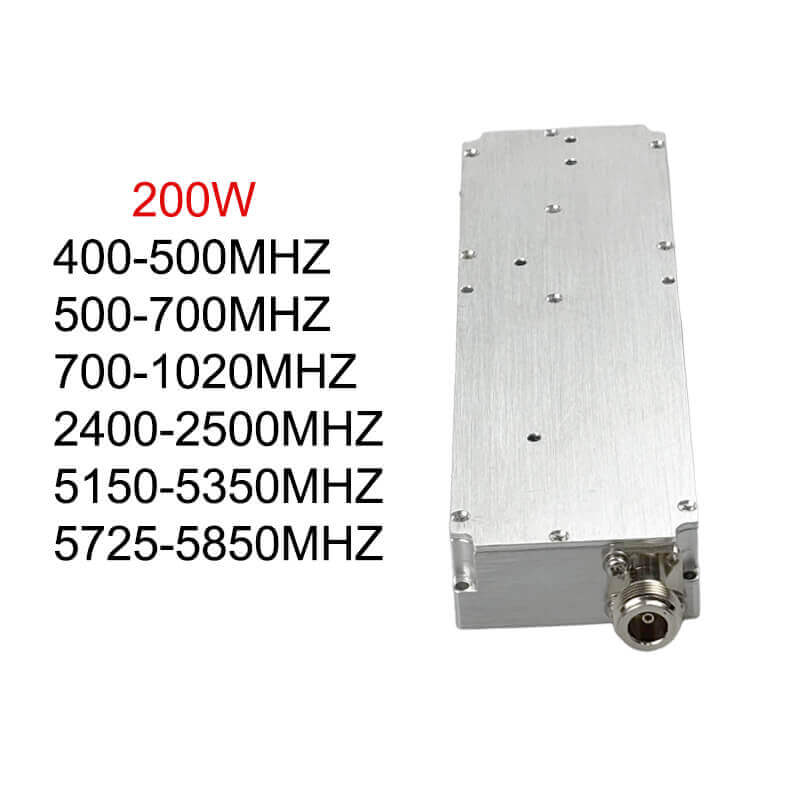 Customizable 200W 400-6200M LORA+VCO+GAN+Circulator Anti-Drone Module - DescBoost