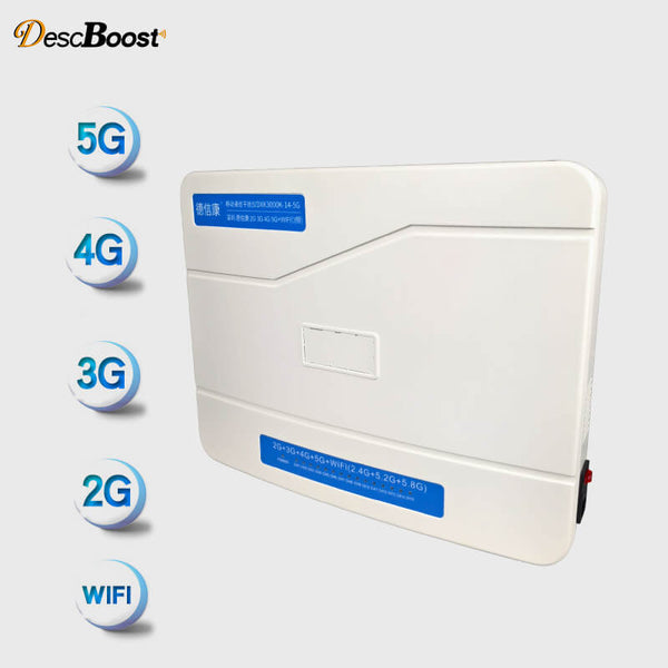 80W Full-band K-14 Omnidirectional Cell Phone Jammer 5G Portable Phone Jammer for Confidential Meeting Room