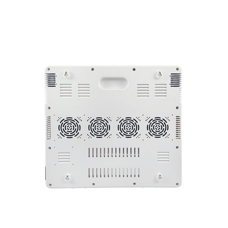 Back view of signal jammer for cell phones with ventilation holes.