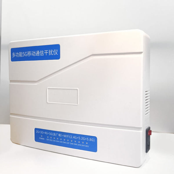 Full-band K-12-50W Omnidirectional Cell Phone Blocker 5G WIFI Blocker for Anti-cheating